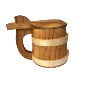 Kufel drewniany 0,5L