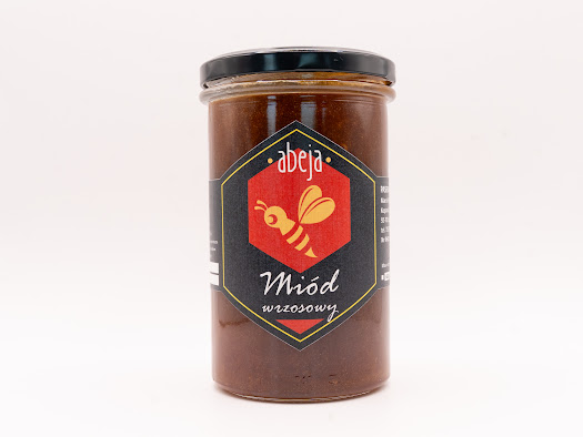 Miód wrzosowy nektarowy 630g